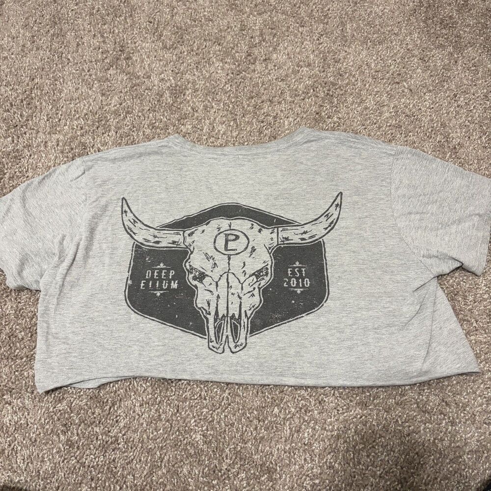 Cropped Pecan Lodge Tee